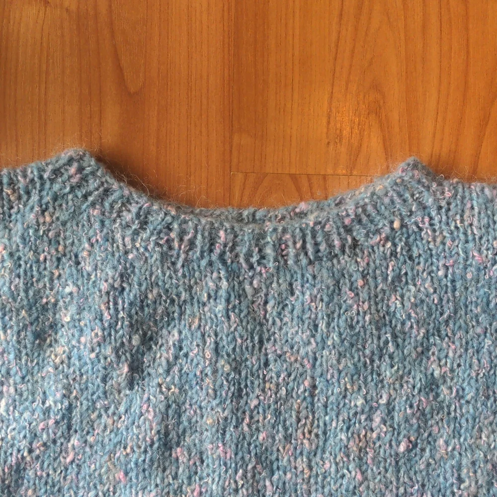Handmade sweater tunic - Picture 4 of 5